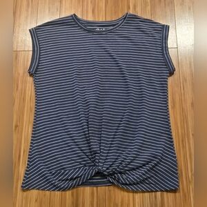 NWOT Maurices Striped Short Sleeve Top